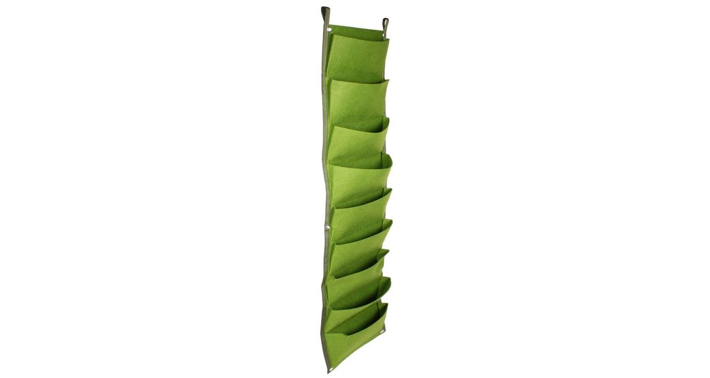 Merco Vertical Grow Bag 9 textilní květináče na zeď zelená Obrázek produktu 
