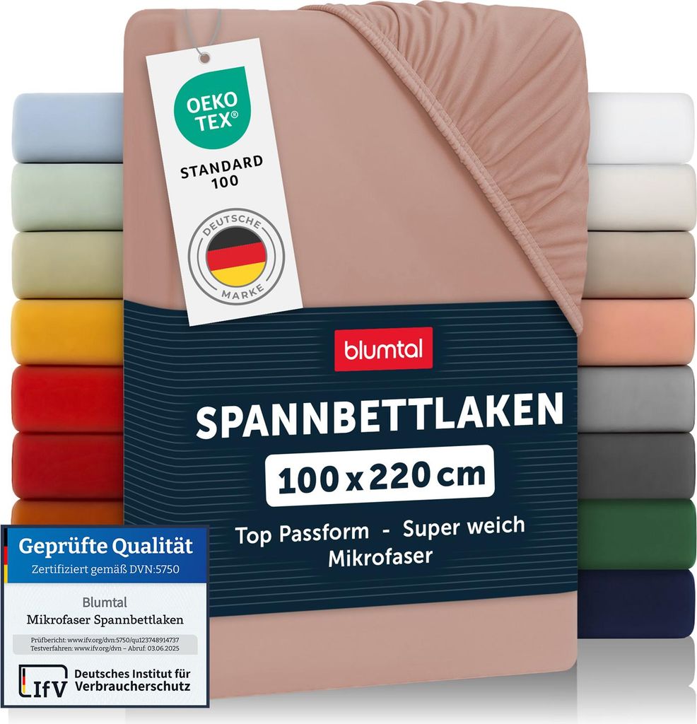 Blumtal prestieradlo z mikrovlákna 100x220 cm - Priedušné Obrázok produktu 