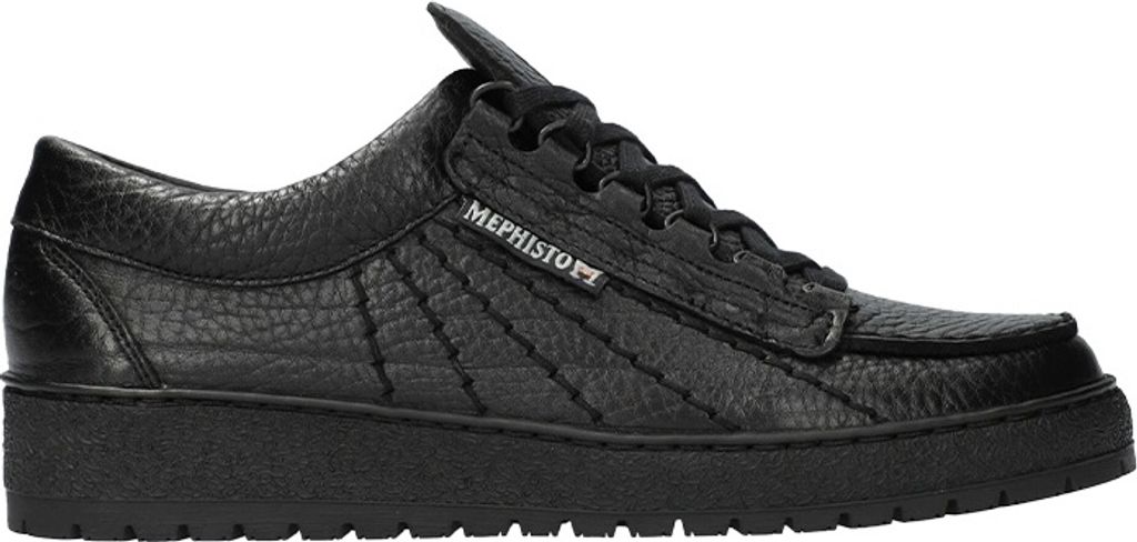 Mephisto Rainbow Halbschuh, Mamouth 714, Black, SOFT AIR Technologie , Weite - G 45 1/2