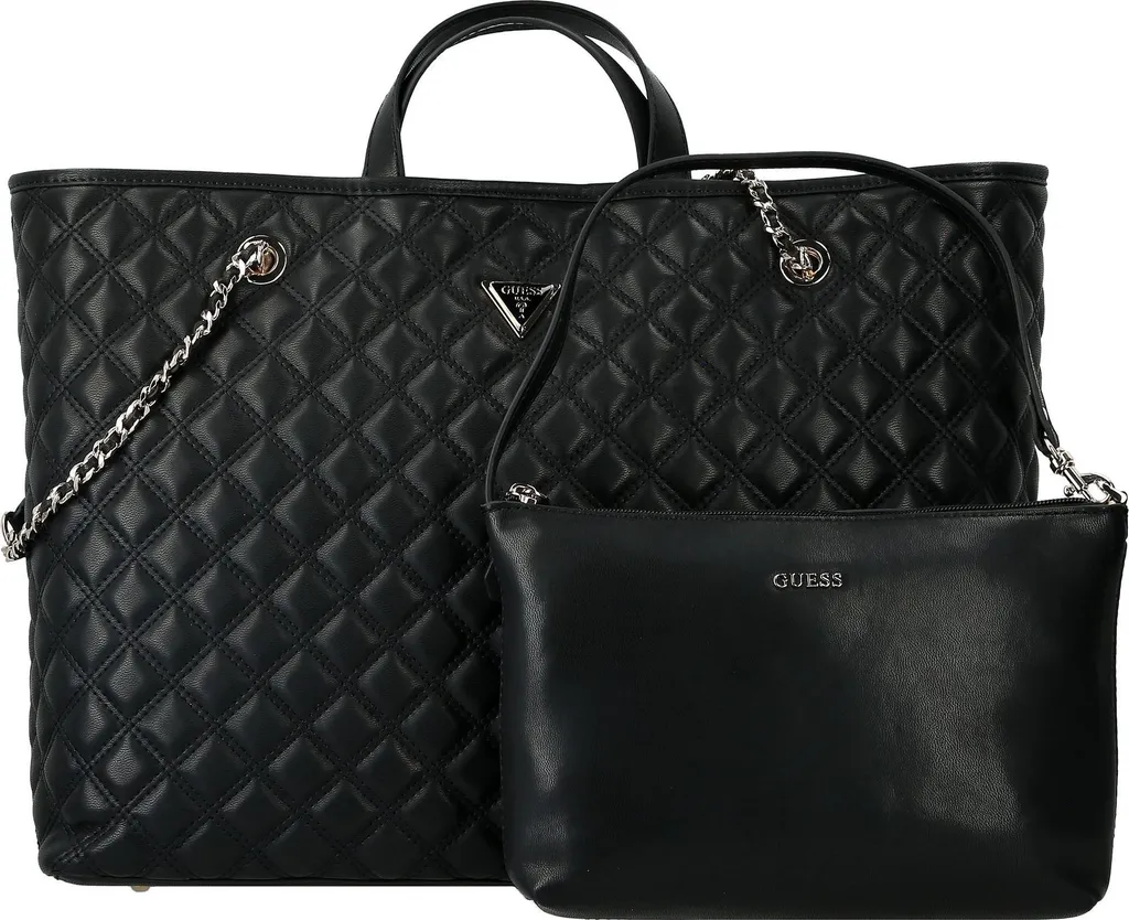 Sac Guess Giully II matelassé 39 cm - Cabas avec anses chaîne chic