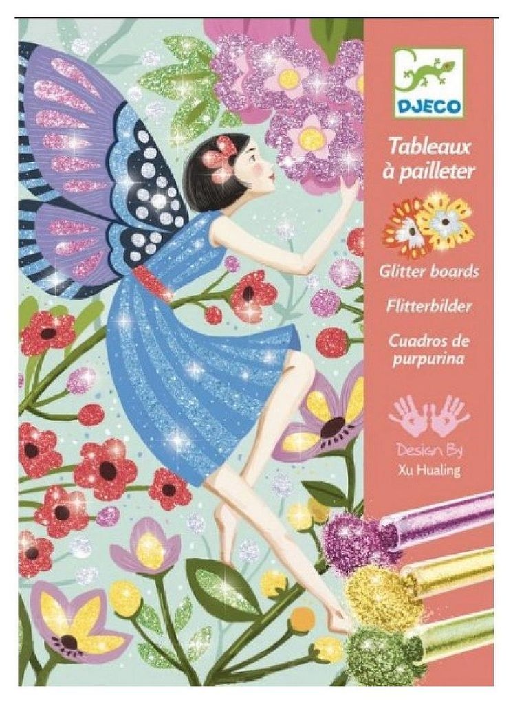 Kreatives Glitzer-Workshop mit Zane, Djeco Produktbild 