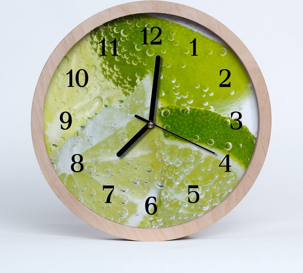 Holzuhr 20fi cm wanduhr - Wasser Limes Küche