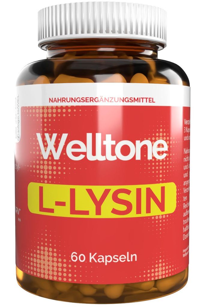 Welltone L-Lysin - 60 Kapseln