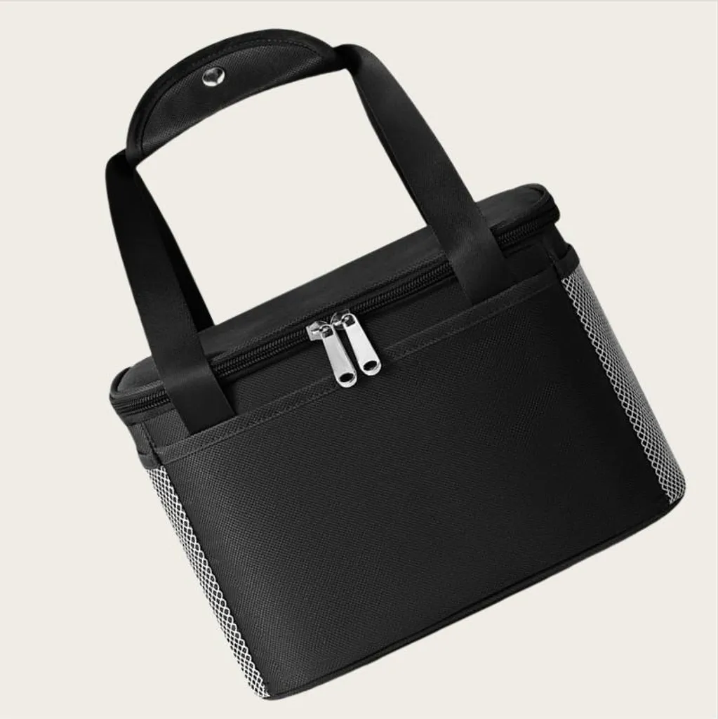 INF Borsa Porta Pranzo Termica Nera - La Scelta per il Lavoro - 2