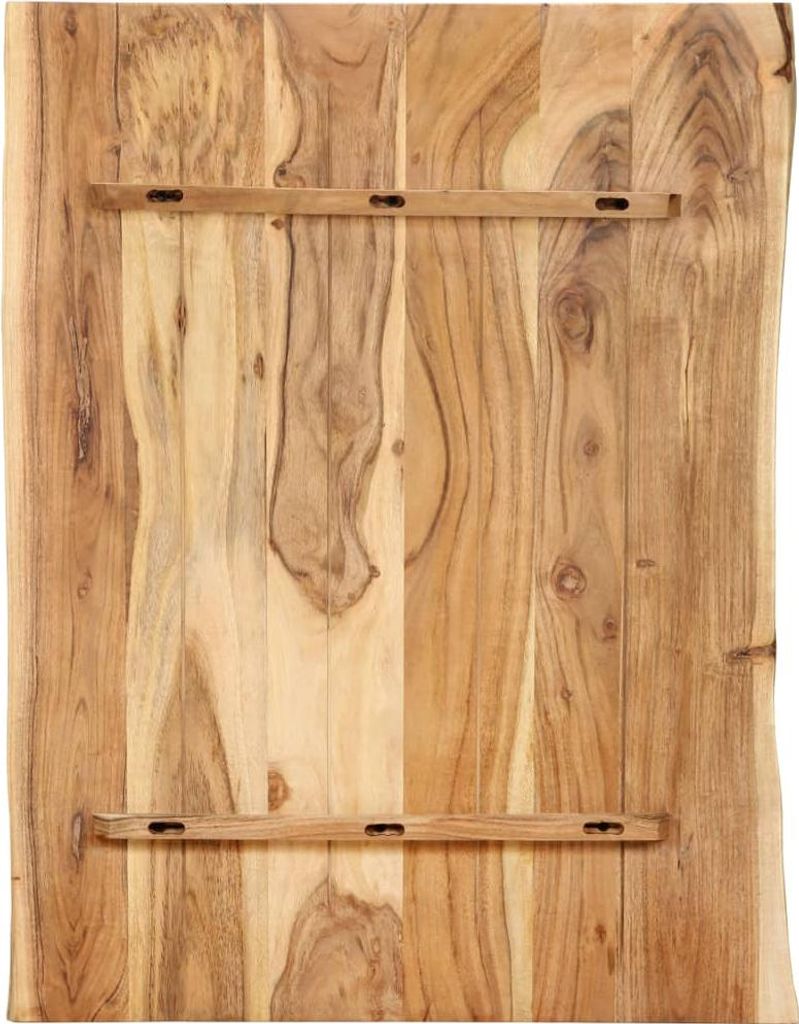 vidaXL Plateau de table en bois massif d'acacia Image du produit 