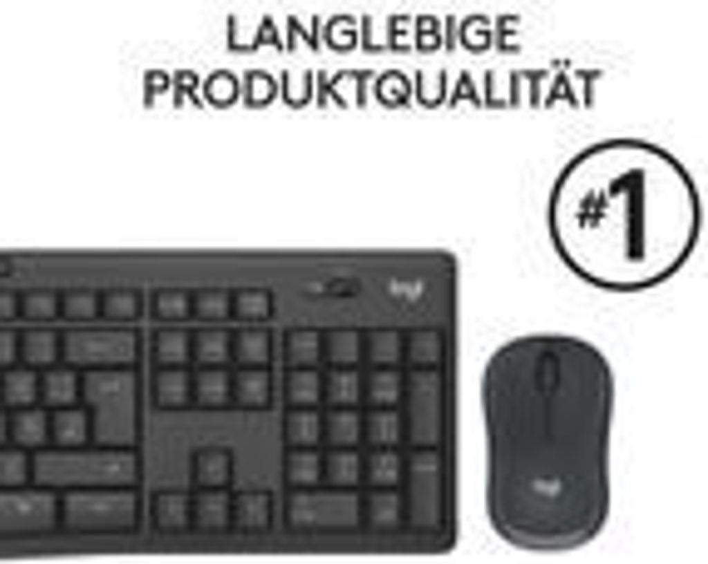 LOGITECH MK295 Silent Wireless Combo - GRAPHITE - DEU - Zdjęcie produktu 39
