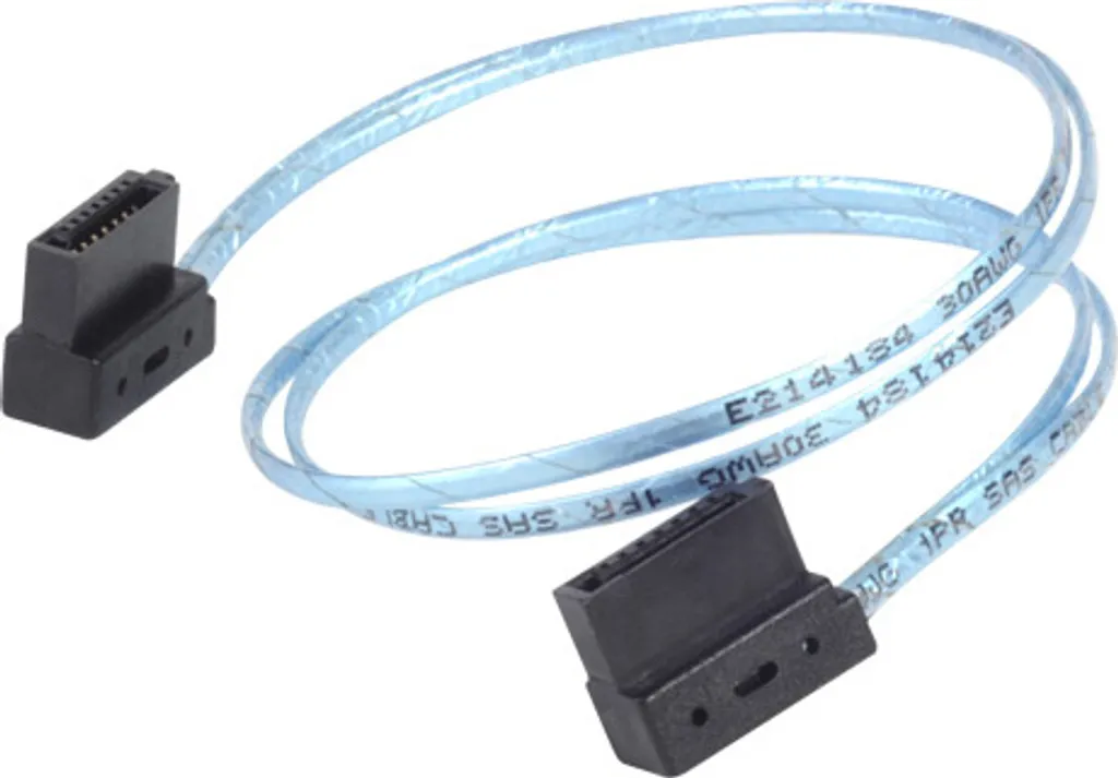 Câble SATA Silverstone SST-CP11B-500 pour port bloqué par carte vidéo