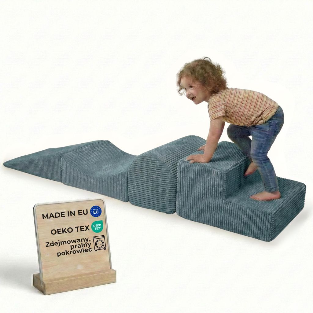 Pillows24 – Piankowe klocki dla dzieci z sztruksu | Zdjęcie produktu 