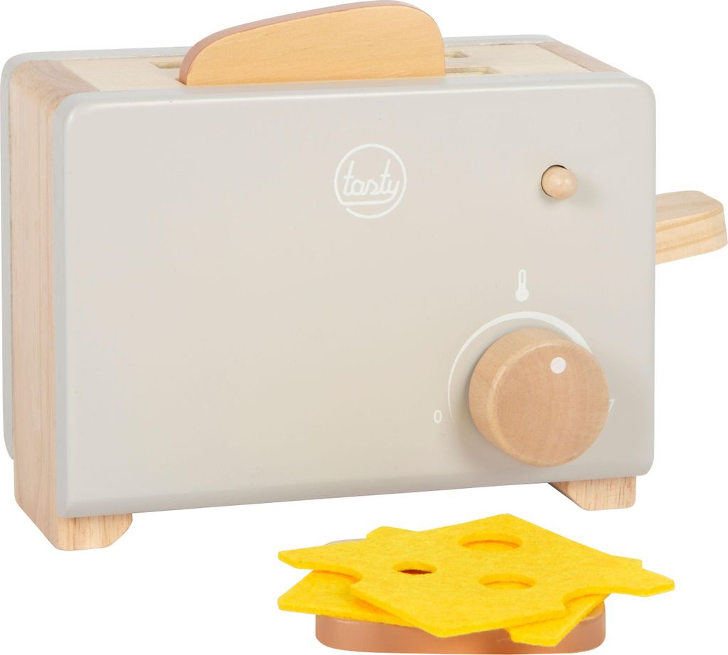 Toaster-Set grau "tasty"