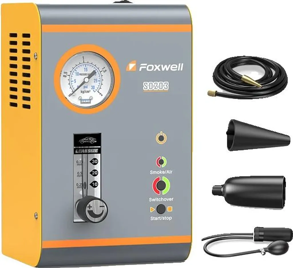 Solution Fuites Invisibles : Détecteur de Fumée 12V avec Pompe à Air