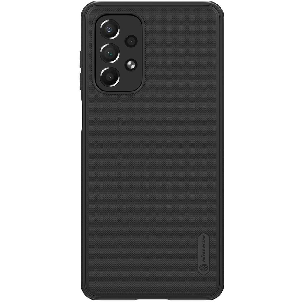 Nillkin Super Frosted Shield Pro robuste Schutzhlle fr Samsung Galaxy A73 schwarz