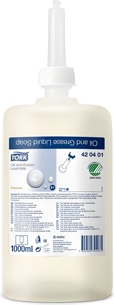 Tork 420401, Haut, Flüssigseife, 1000 ml, 1,03 kg, 92 mm, Produktbild 