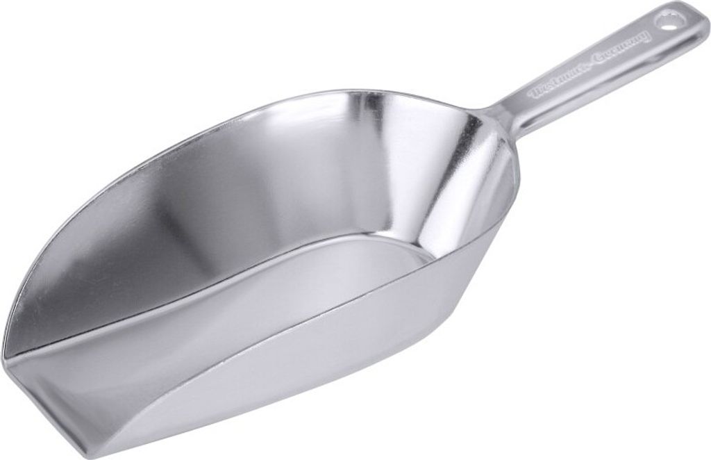 CONTACTO Abwiegeschaufel Aluminium, Inhalt: 0,75 Liter, Länge: 350 mm