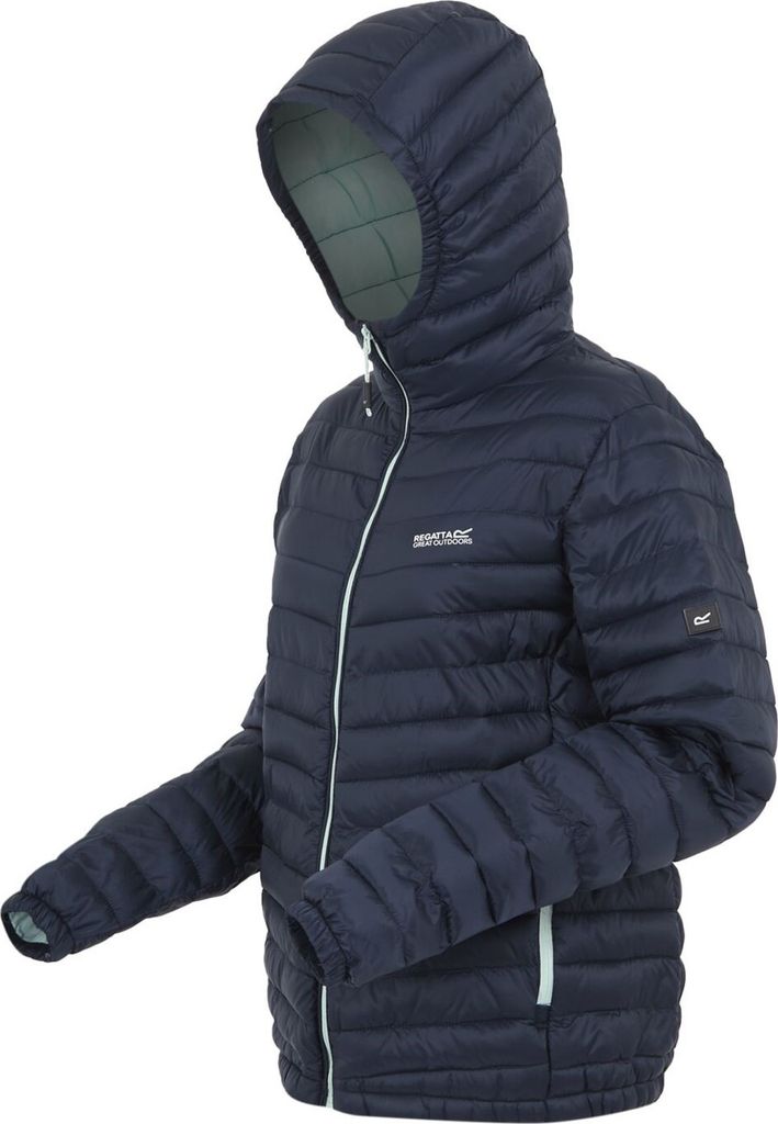 Regatta Hurden Steppjacke für Damen mit Kapuze, Farbe:Peach Bloom, Größe:38