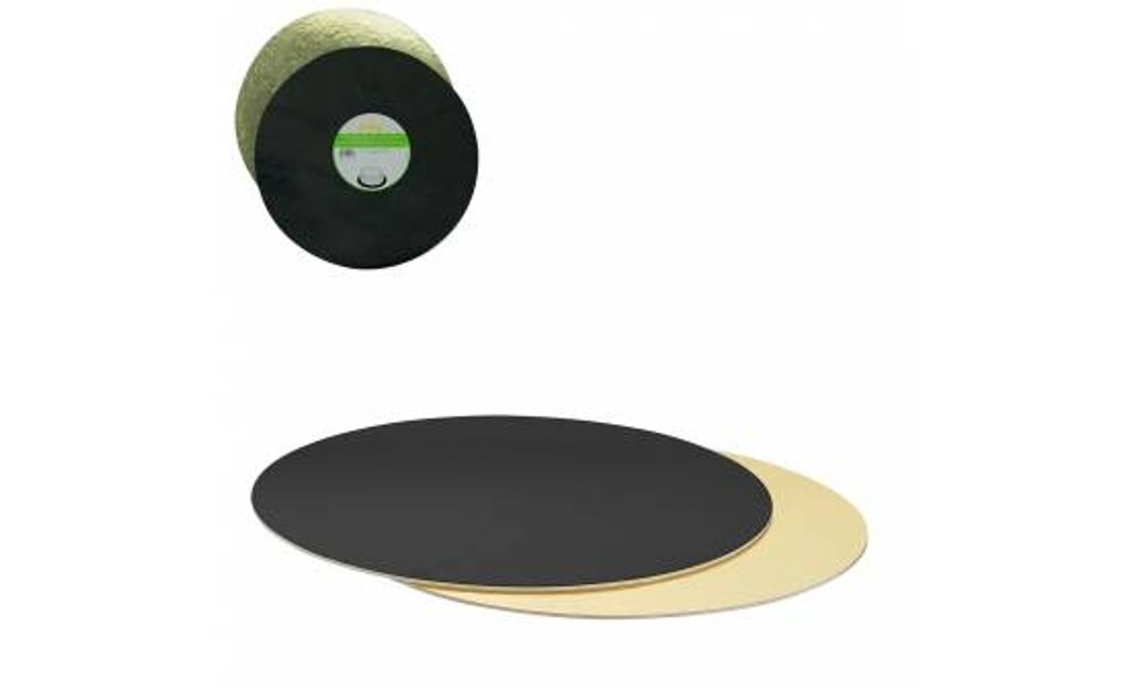 Decora Tortenplatte Gold/Schwarz Ø 32 Cmx2Mm