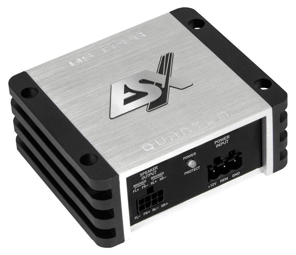 ESX QS-FOUR, D, 4 Kanäle, 120 W, 240 W, 90%, 10 - 60000 Hz Produktbild 