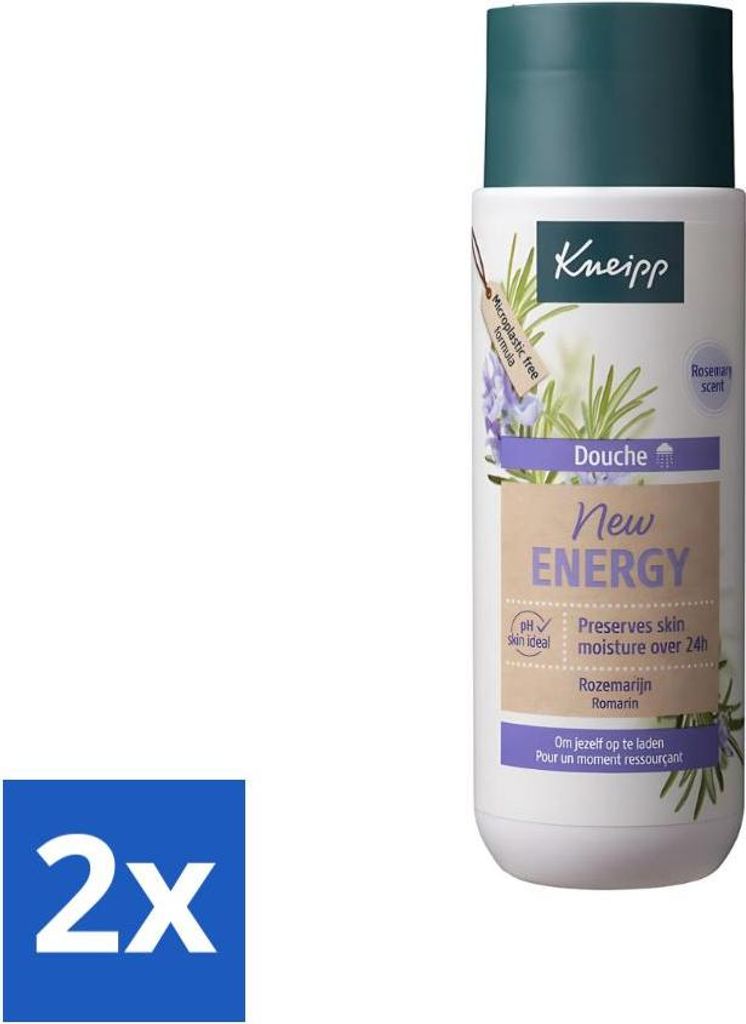 Kneipp Dusche Neue Energie 200 ml - Vorteilspack - 2 Stücke