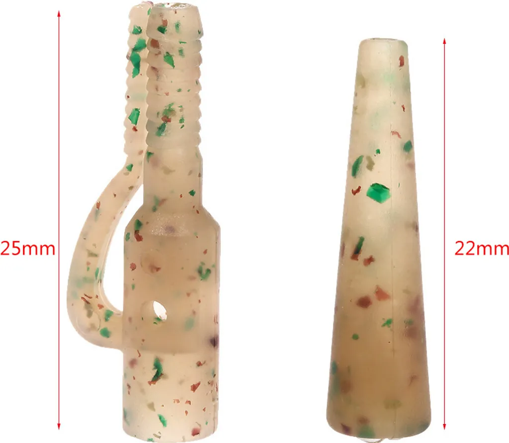Clips de Sécurité Carpe Vert Mat Pack de 50 Pièces Matériel Robuste