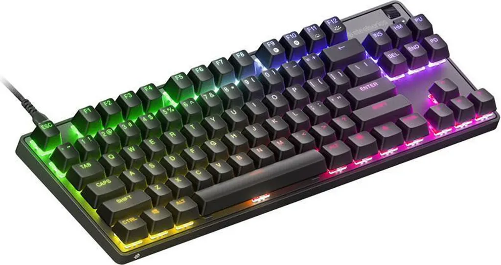 Clavier Mécanique Optique Apex 9 TKL DE Noir Format Compact Gaming