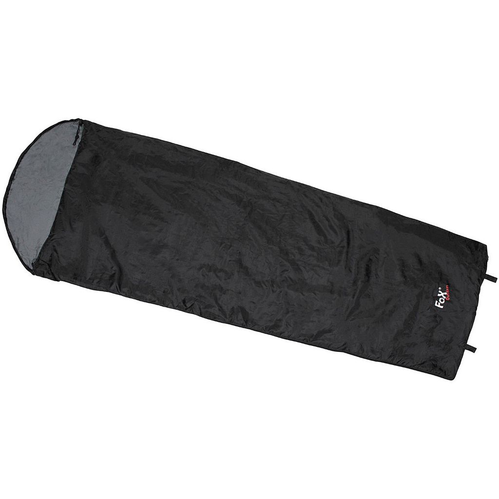 Fox Outdoor Schlafsack, Extralight, schwarz