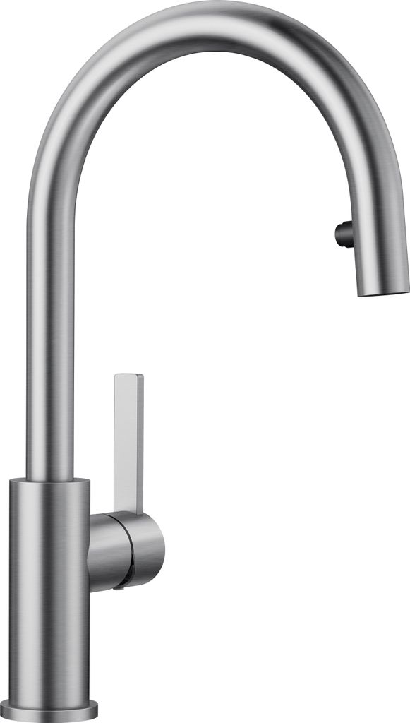 BLANCO CANDOR-S Armatur / Edelstahl gebürstet / Zugauslauf Produktbild 