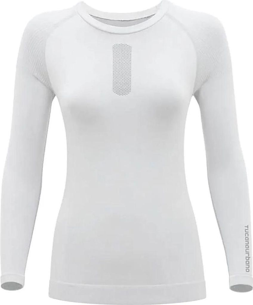 Tucano Urbano Upskin Langarm-baselayer Weiß S-M Damen Weiß S-M