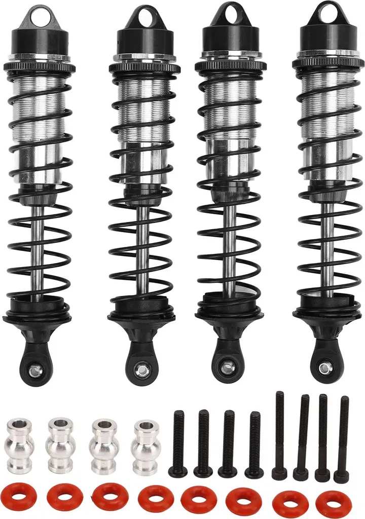 Amortisseurs RC pour Traxxas Maxx 2.0 : Suspension Tout-Terrain 4pcs