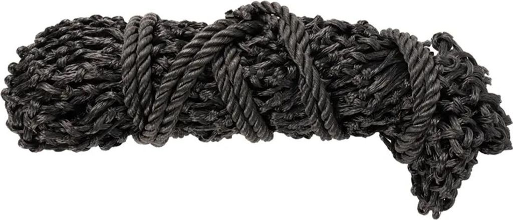 Hy - "Slow Flow" Kleine Löcher Heunetz BZ6081 (Einheitsgröße) (Schwarz)