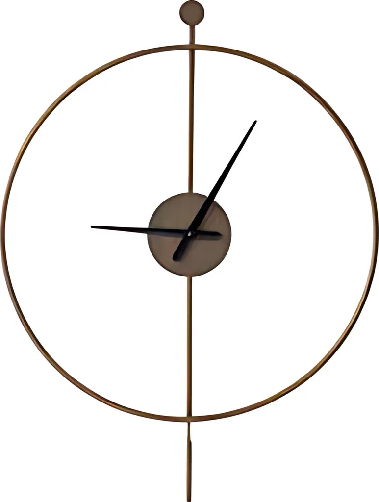 Horloge murale 90x90cm lisible et design pour combler vos grands murs