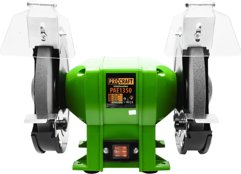 Ponceuse Double 200 mm Procraft PAE1350 avec Moteur Puissant 400W