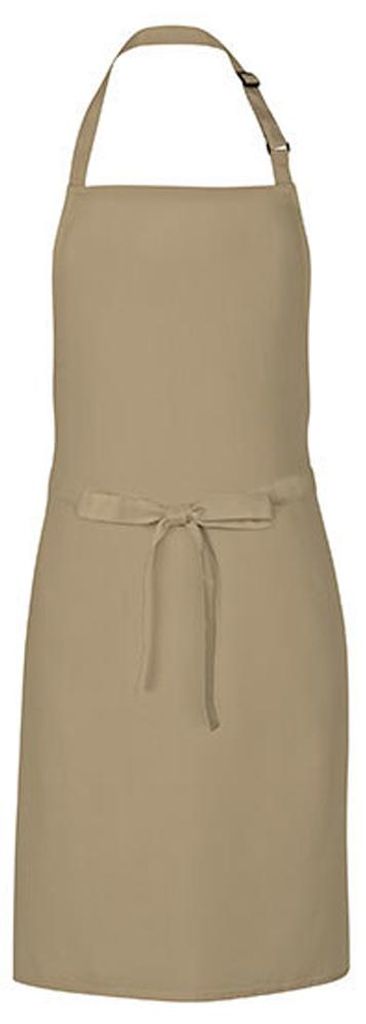 Link Kitchen Wear - Schürze, Unifarben LT5929 (Einheitsgröße) (Khaki)