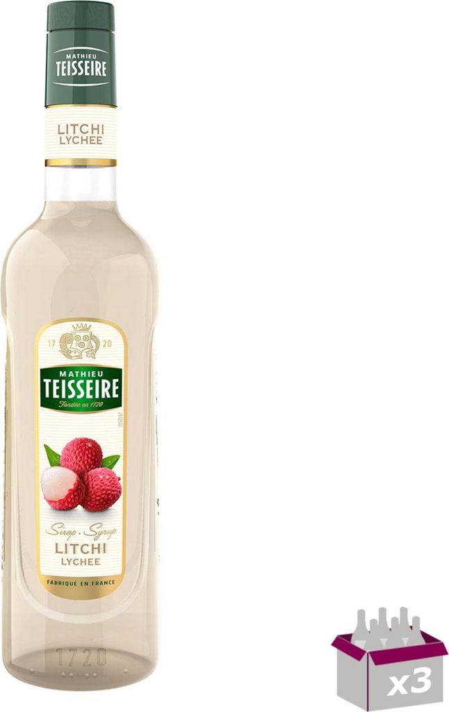 Los 3 - Teisseire - Litchi -Sirup - 70cl