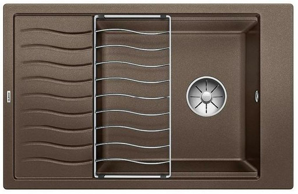 Blanco Elon XL 6 - Silgranitspüle, 780x500 mm, Kaffee 524853