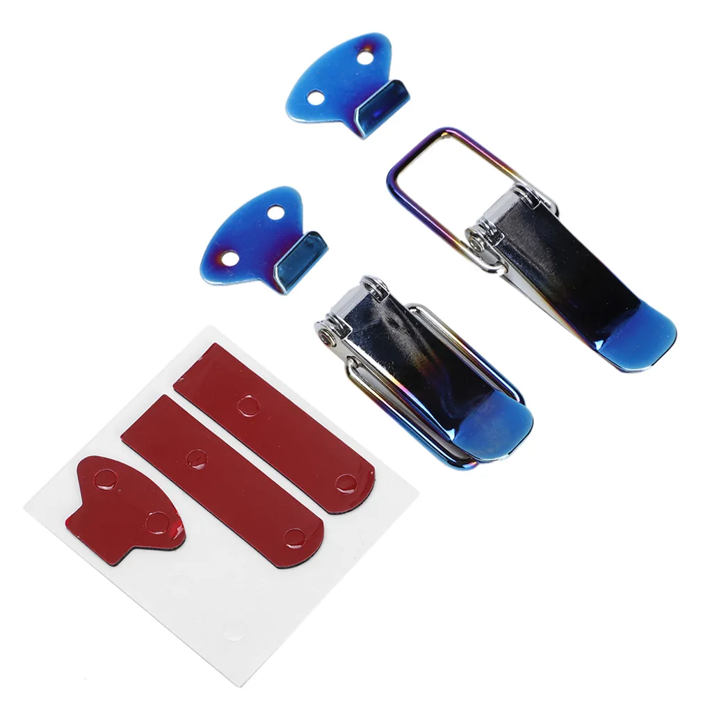 Clip Blocco Cofano JDM Style | Blocco Cappuccio Universale Anodizzato