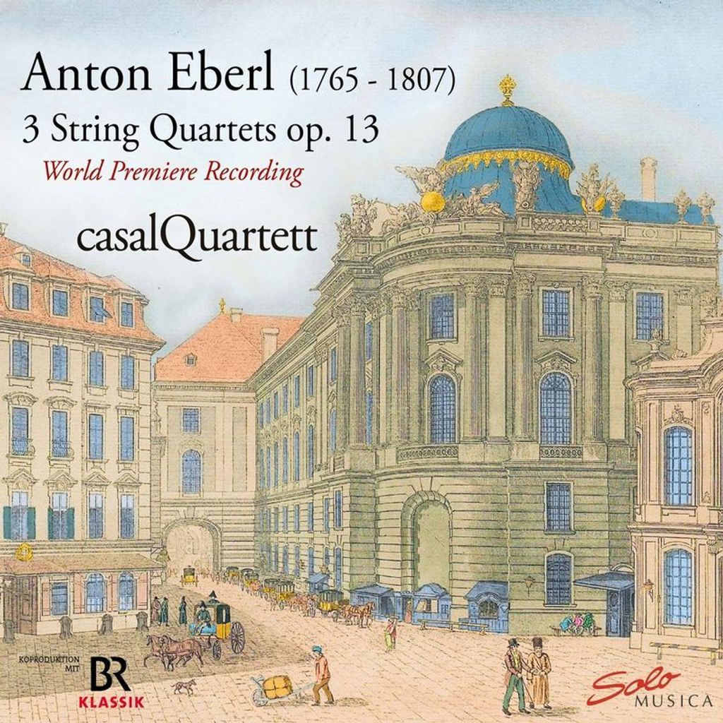 Casal Quartett: Rediscovered-3 Streichquartette op.13 by A.E