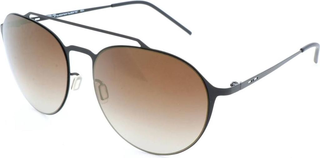 Italia Independent MOD 0221 I THIN METAL BLACK 58/16/140 Herren Sonnenbrillen