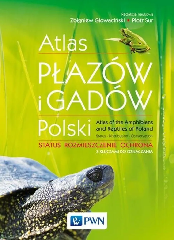 Atlas des amphibiens et des reptiles de Pologne avec cartes détaillées