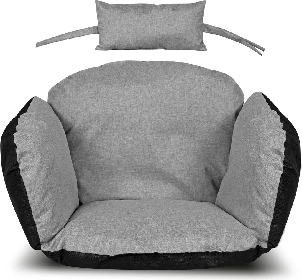 Meuble de jardin AIO FOTEL112C-SZ Coussin pour fauteuil suspendu gris
