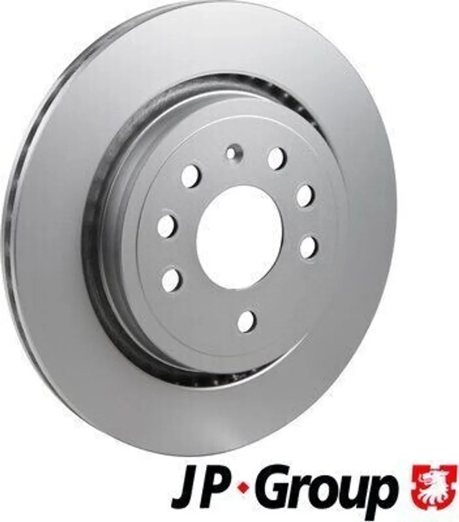 2 Disques de frein JP GROUP 1263200500 Arrière pour OPEL Vectra C 292mm