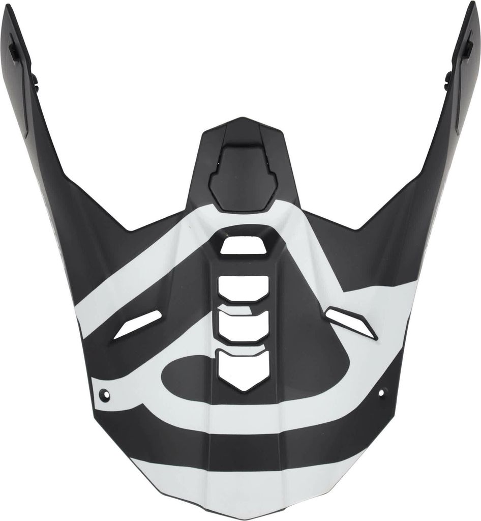 ACERBIS Czarna/biała osłona na kask AIRSTRIKE-C Zdjęcie produktu 