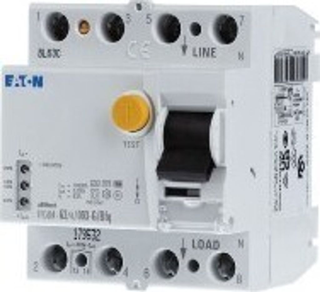 Eaton DIG. FI-SCHALTER 63A 4P 30MA T (FRCDM-63/4/003-G/BFQ)