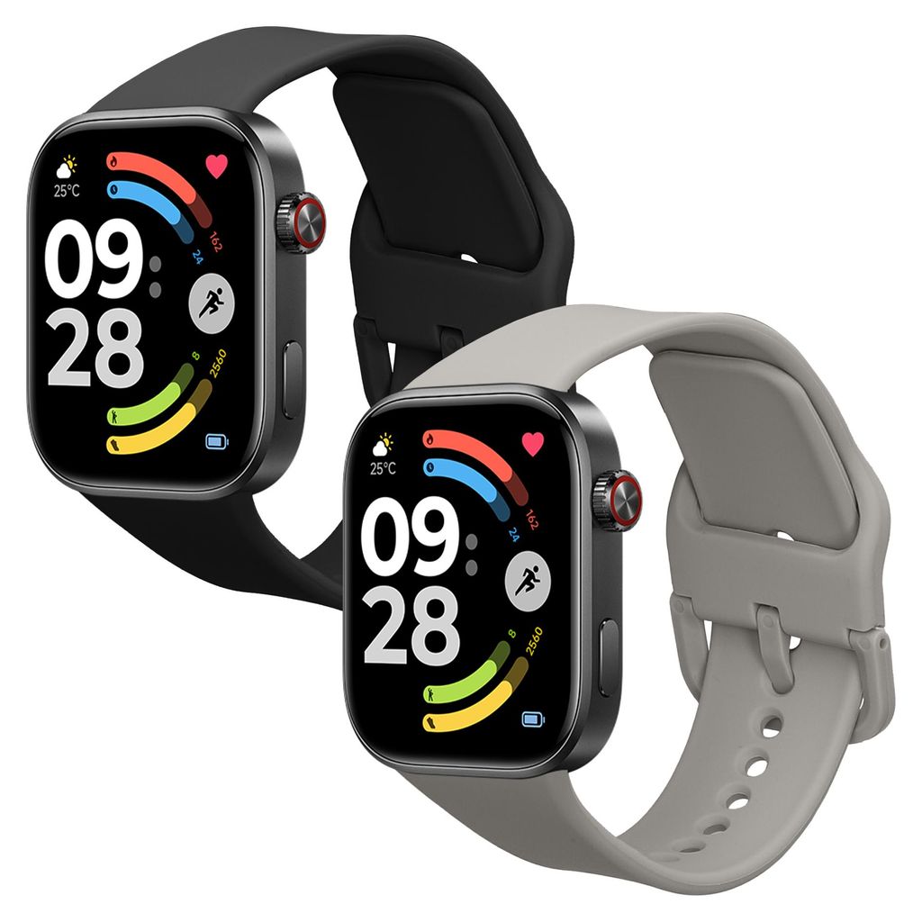 kwmobile 2x Uhrenarmband für Xiaomi Redmi Watch 6 / Redmi Produktbild 