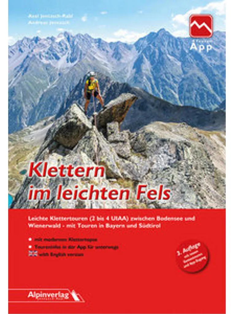 Guide Klettern im leichten Fels avec techniques de grimpe facile