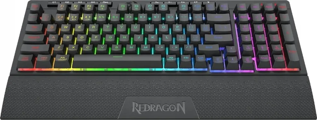 Clavier Compact Redragon K515-RGB SHIVA 98 : gagnez de l'espace sur le bureau