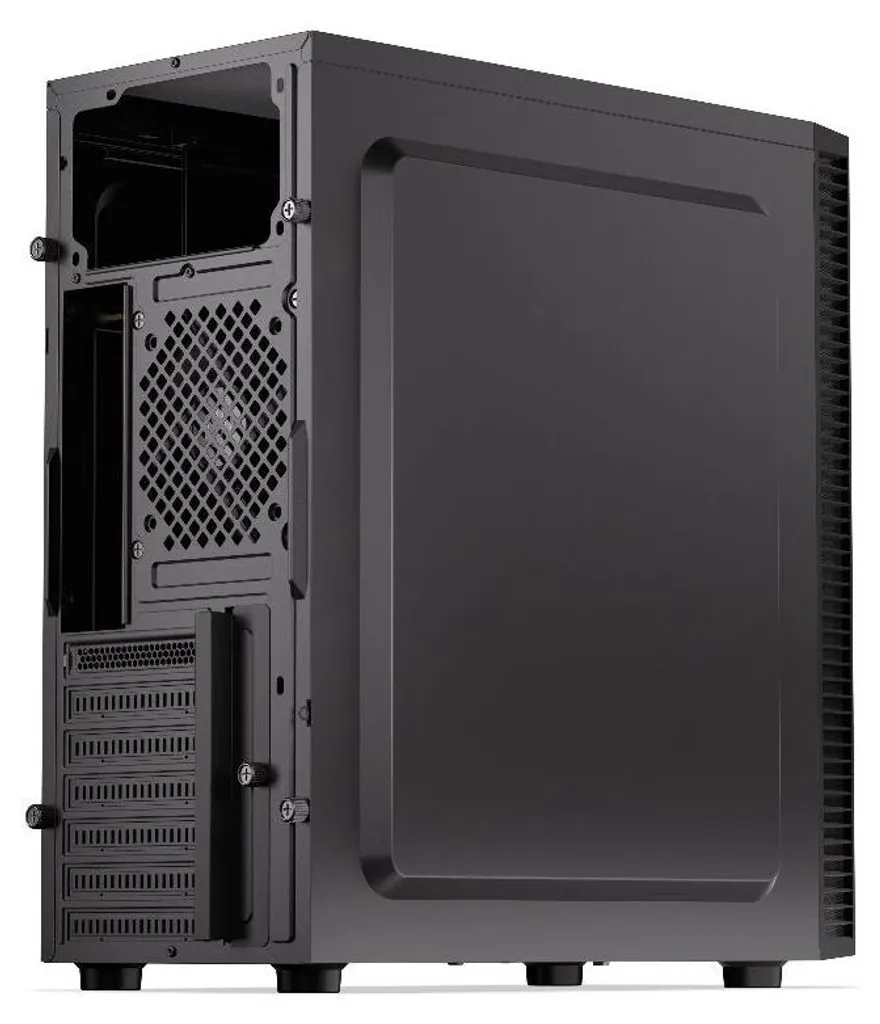 Boîtier PC Bureautique ENDORFY Armis 100 Solid Noir - Idéal Travail - 14