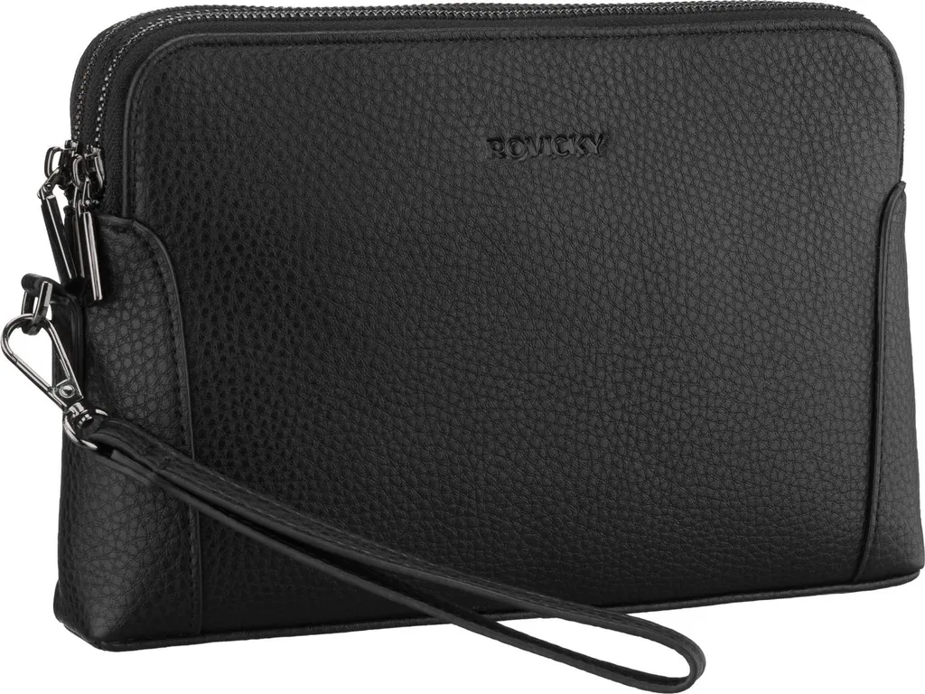 Recensione Rovicky Portafoglio Pelle Nero Contrafall - Analisi Qualità