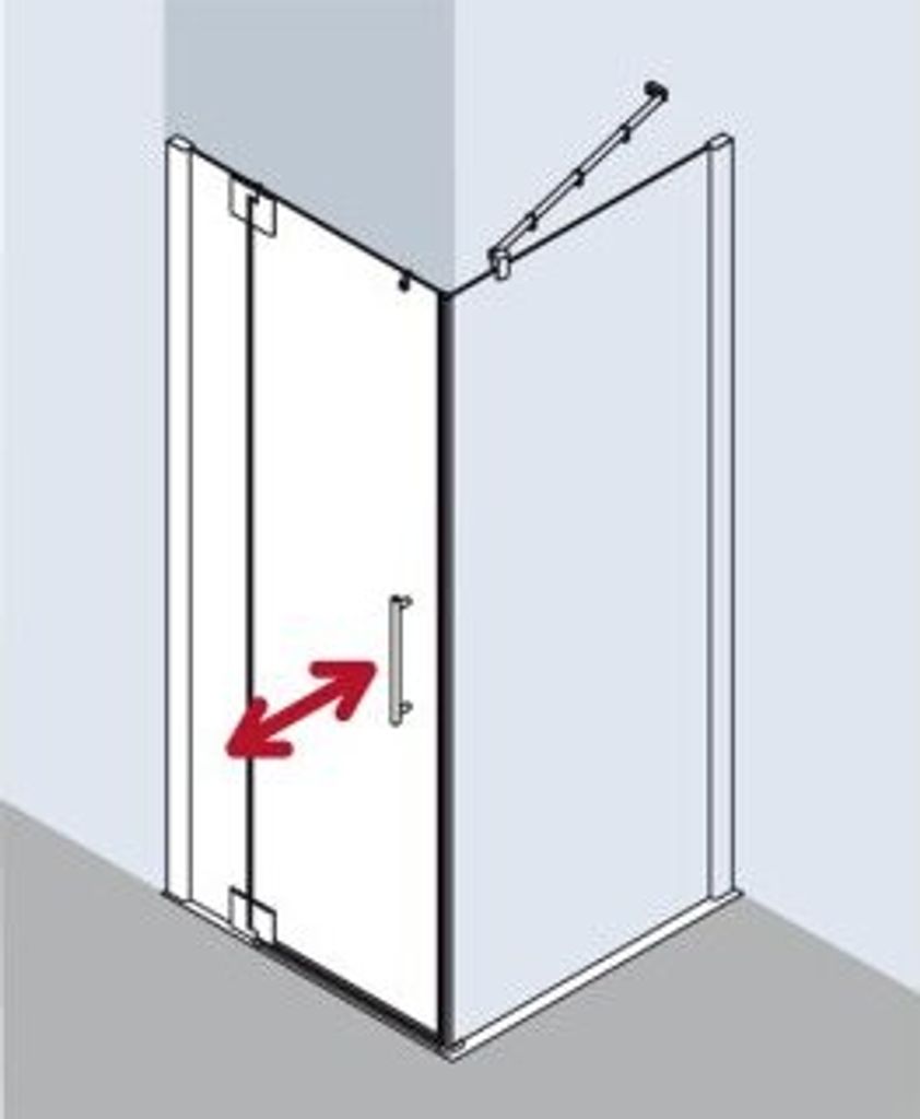 Kermi PX1WR120181PK Pendeltür Pasa XP 1WR 1200x