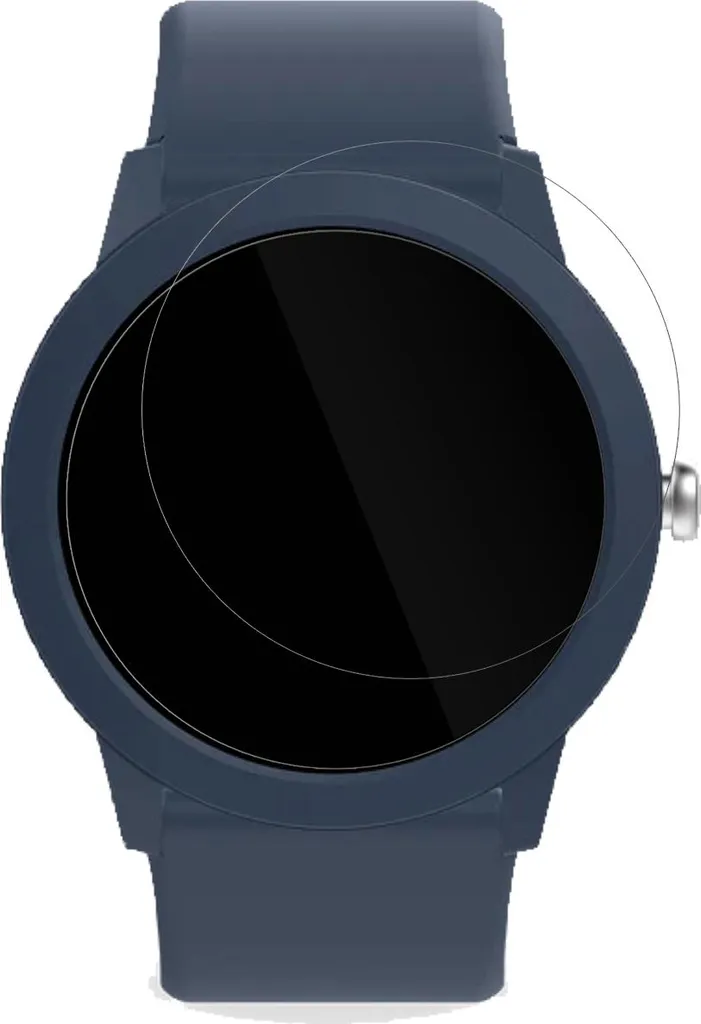 dipos I 2X Pellicola Protettiva Compatibile con Mobvoi TicWatch PRO 3 (47mm) Pellicola di Protezione Cristallo