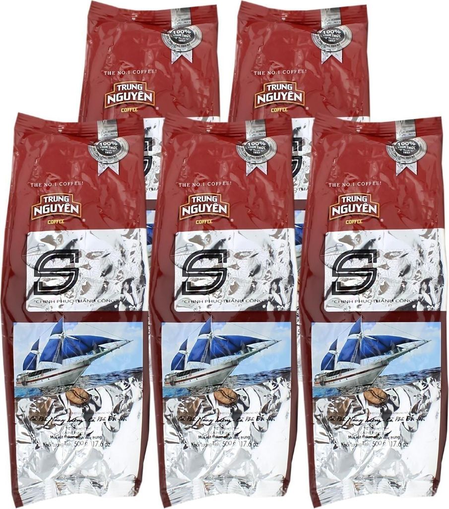 Trung Nguyen S Chinh Phuc Vietnam Kaffee gemahlen 5x500g Produktbild 