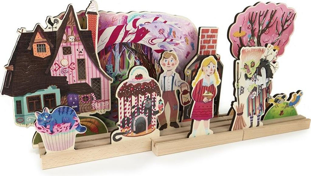 Bajo Hänsel und Gretel Theater Karton Spielzeug - Jas i Malgosia